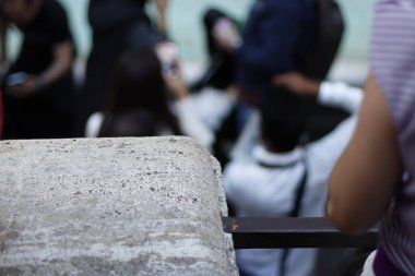 Roma şehir merkezindeki insanlar, İtalya