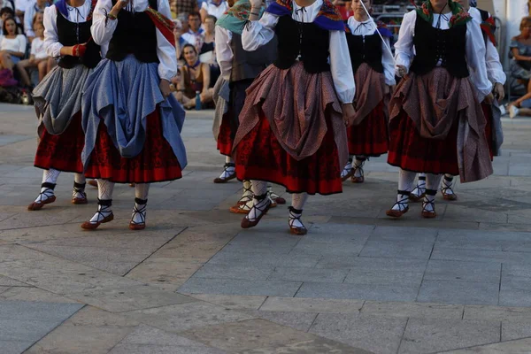 Bask Halk Dansı Sergisi — Stok fotoğraf