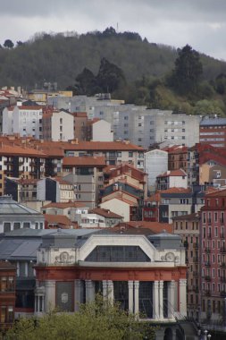 Bilbao şehrinin mimarisi.