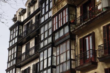 Bilbao şehrinin mimarisi.