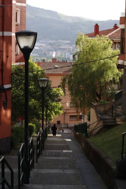 Bilbao şehrindeki şehir manzarası