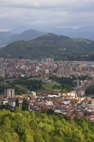 Bilbao şehrindeki şehir manzarası