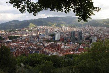 Bilbao şehir merkezinde mimar.