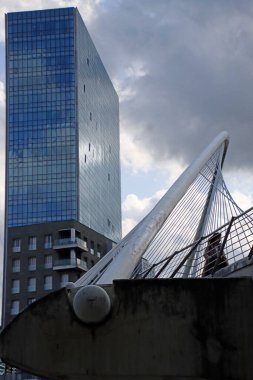 Bilbao şehir merkezinde mimar.