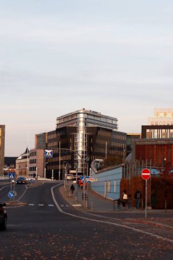 Berlin, Almanya 'da şehir manzarası