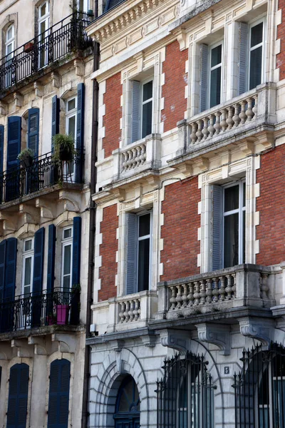 stock image Urbasnscape in the town of Bayonne, France