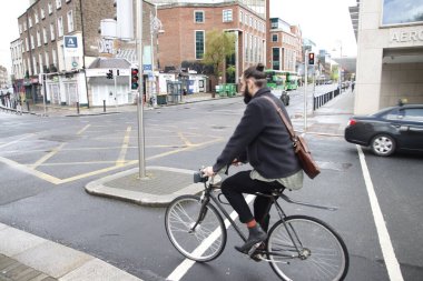Dublin, İrlanda 'da şehir hayatı