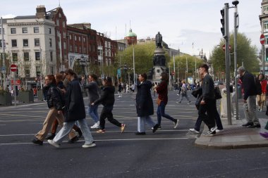 Dublin, İrlanda 'da şehir hayatı