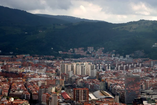 Vista Aérea Bilbao — Foto de Stock