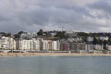 İspanya 'nın San Sebastian şehrinde mimarlık