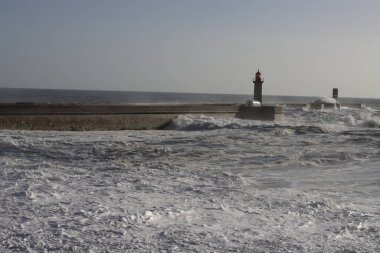 Portekiz, Porto sahilindeki deniz feneri.