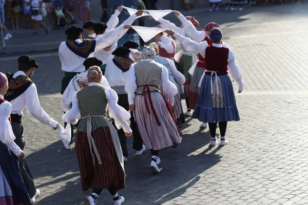バスク民俗舞踊展 — ストック写真