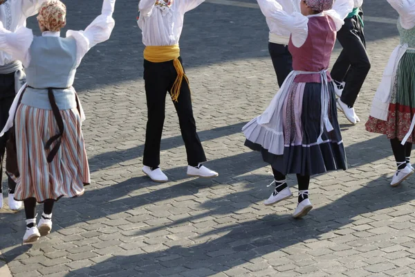 Exposición Danza Popular Vasca — Foto de Stock