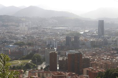 Bilbao bir tepeden görüldü