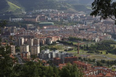 Bilbao bir tepeden görüldü