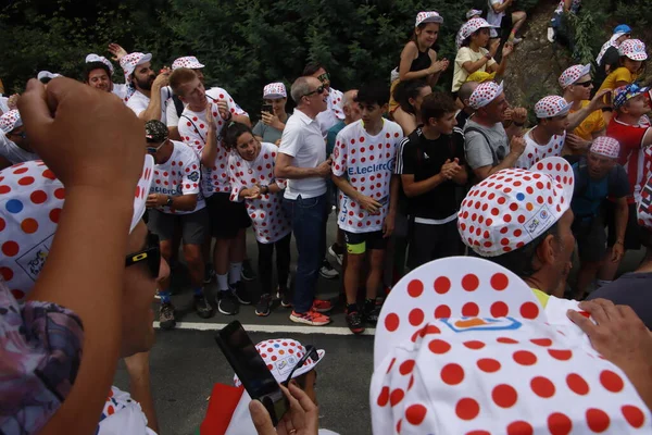 Podporovatelé Během První Etapy Tour France 2023 — Stock fotografie