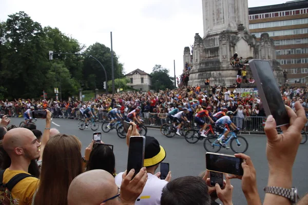 Supporters First Stage Tour France 2023 — Stock Photo, Image
