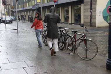 Dublin, İrlanda 'da şehir hayatı