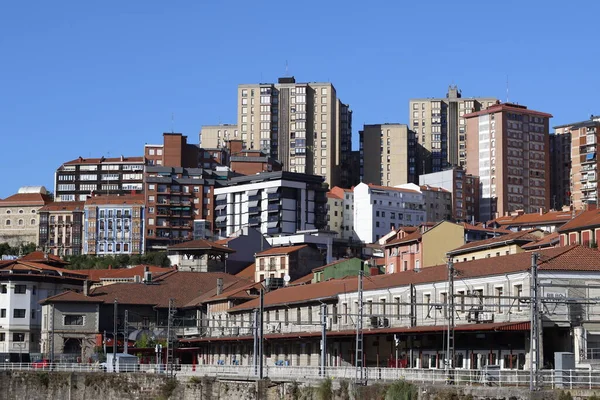 Bilbao Şehrindeki Şehir Manzarası — Stok fotoğraf