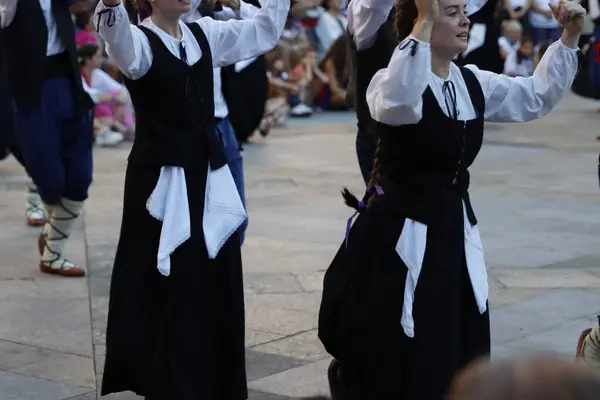 Dança Popular País Basco — Fotografia de Stock