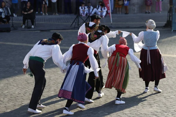 バスク地方の民俗舞踊 — ストック写真
