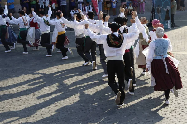 バスク地方の民俗舞踊 — ストック写真