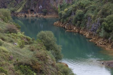 Bask ülkesinin kırsal kesiminde manzara