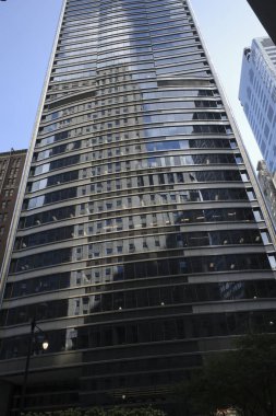 Chicago, Illinois şehir merkezinde mimarlık