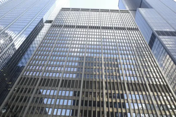 Chicago, Illinois şehir merkezinde mimarlık
