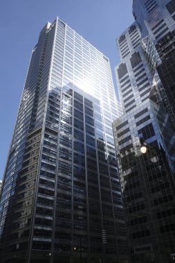 Şikago şehir merkezinde mimarlık