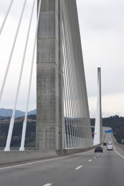 Portekiz 'de bir otoyolun köprüsü