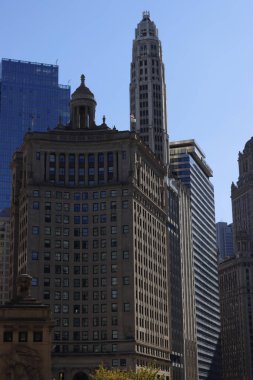 Şikago şehir merkezinde mimarlık, ABD