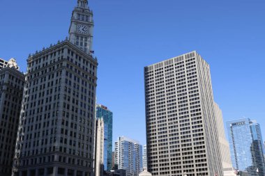 Şikago şehir merkezinde mimarlık, ABD