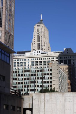 Şikago şehir merkezinde mimarlık, ABD