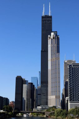 Şikago şehir merkezinde mimarlık, ABD