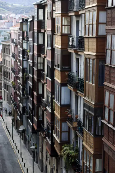 stock image Urbanscape in the city of Bilbao