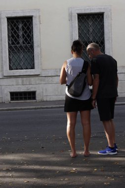 Roma şehir merkezinde şehir hayatı, İtalya