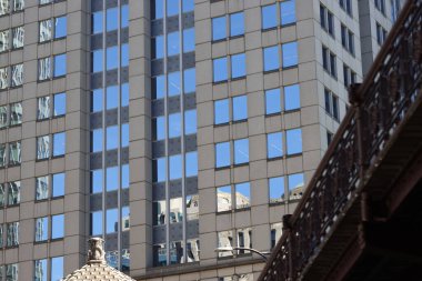 Chicago, Illinois şehir merkezindeki gökdelenler