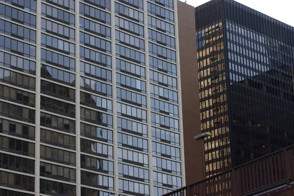 Chicago, Illinois şehir merkezindeki gökdelenler