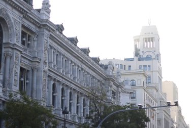 Madrid şehir merkezinde mimarlık, İspanya