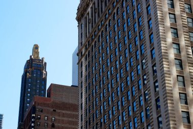 Chicago, Illinois şehir merkezinde mimarlık