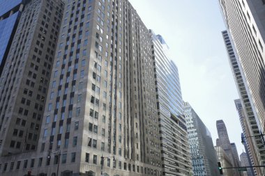Chicago, Illinois şehir merkezinde mimarlık