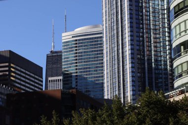 Chicago, Illinois şehir merkezindeki binalar