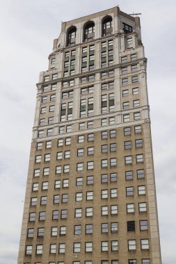 Detroit, Michigan şehir merkezinde mimar.
