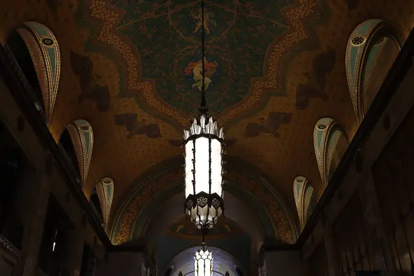 stock image Interior of Fisher Building of Detroit, Michigan