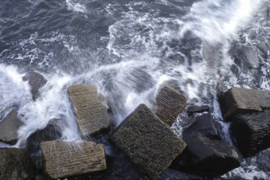 San Sebastian 'ın deniz manzarası