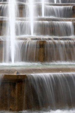 Avusturya, Viyana 'da bir parkta çeşme