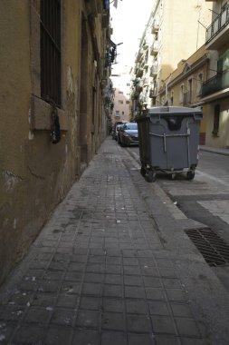 Barselona şehir merkezinde mimarlık