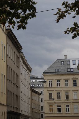 Avusturya, Viyana 'da bir binanın cephesi