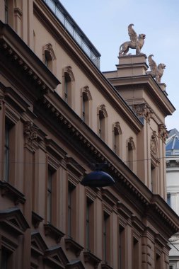 Avusturya, Viyana 'da bir binanın cephesi